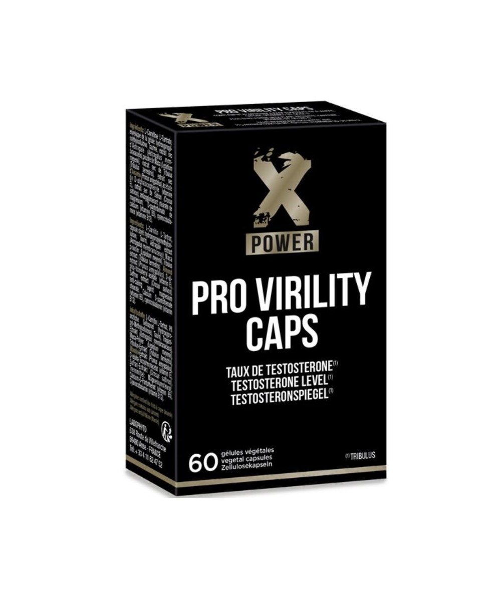 XPOWER PRO VIRILITY CAPSULAS VITALIDAD Y VIRILIDAD 60 UNIDADES