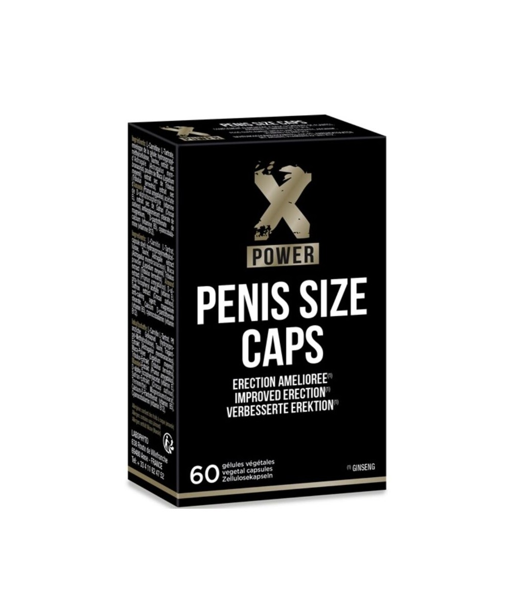 XPOWER PENIS SIZE CAPS MEJORA DE LA ERECCIÓN 60 CAP