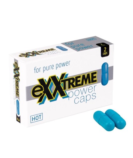 HOT - EXXTREME CÁPSULAS ESTIMULANTES 2 CPS