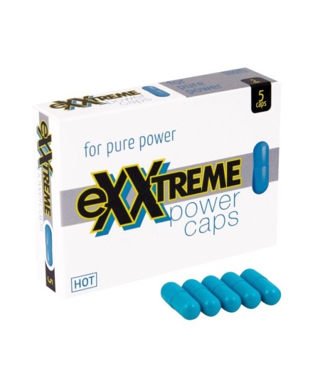 HOT - EXXTREME CÁPSULAS ESTIMULANTES 5 CPS