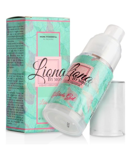 LIONA BY MOMA - VIBRADOR LIQUIDO LIBIDO GEL 15 ML