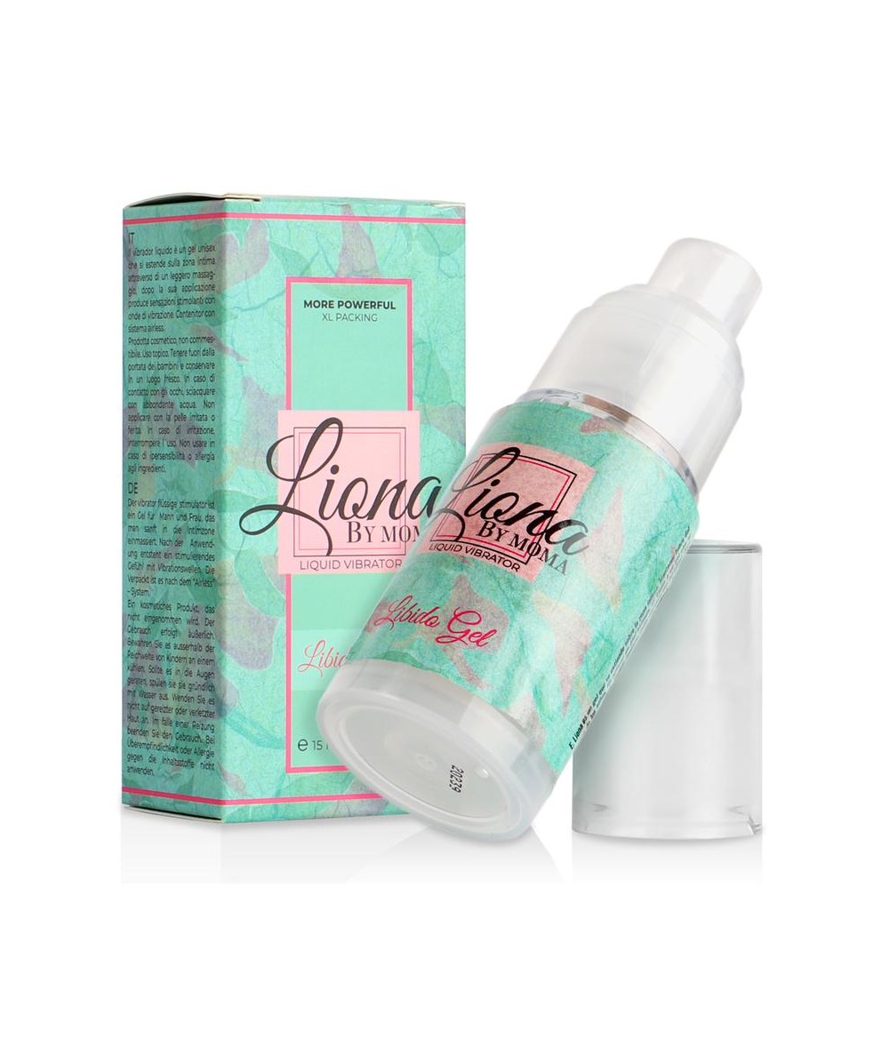 LIONA BY MOMA - VIBRADOR LIQUIDO LIBIDO GEL 15 ML