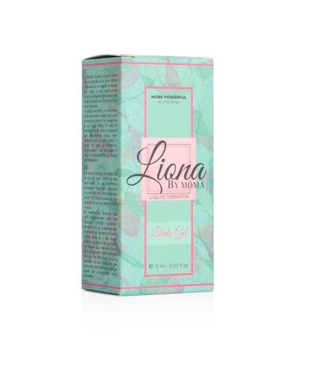 LIONA BY MOMA - VIBRADOR LIQUIDO LIBIDO GEL 15 ML