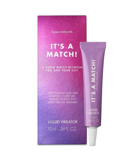 BIJOUX ITS A MATCH VIBRADOR LIQUIDO 10 ML