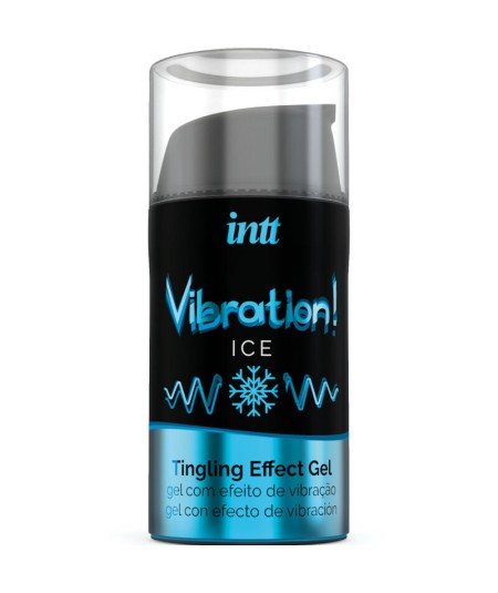 INTT - POTENTE ESTIMULANTE  ÍNTIMO GEL VIBRADOR EFECTO FRÍO 15ML