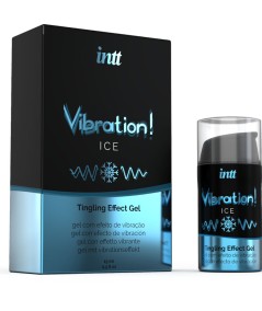 INTT - POTENTE ESTIMULANTE  ÍNTIMO GEL VIBRADOR EFECTO FRÍO 15ML