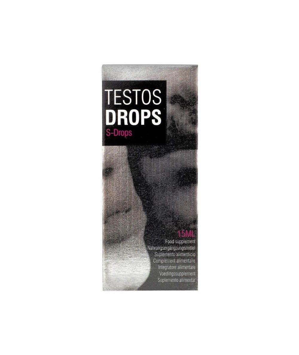 TESTOS DROPS BEBIDA AFRODISIACA PARA HOMBRE 15 ML