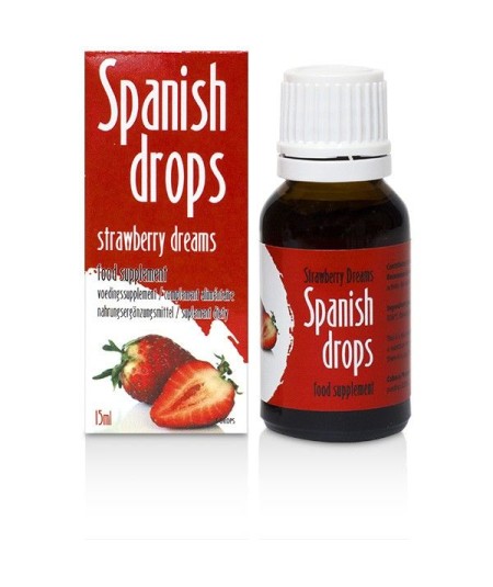 SPANISH FLY STRAWBERRY DREAMS GOTAS ESTIMULANTES 15 ML