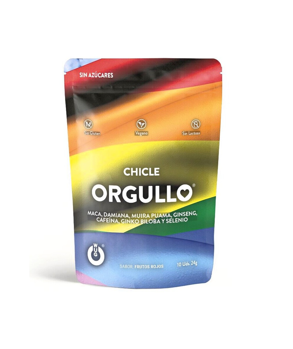 WUG GUM ORGULLO CHICLE PRIDE LGBT 10 UNIDADES