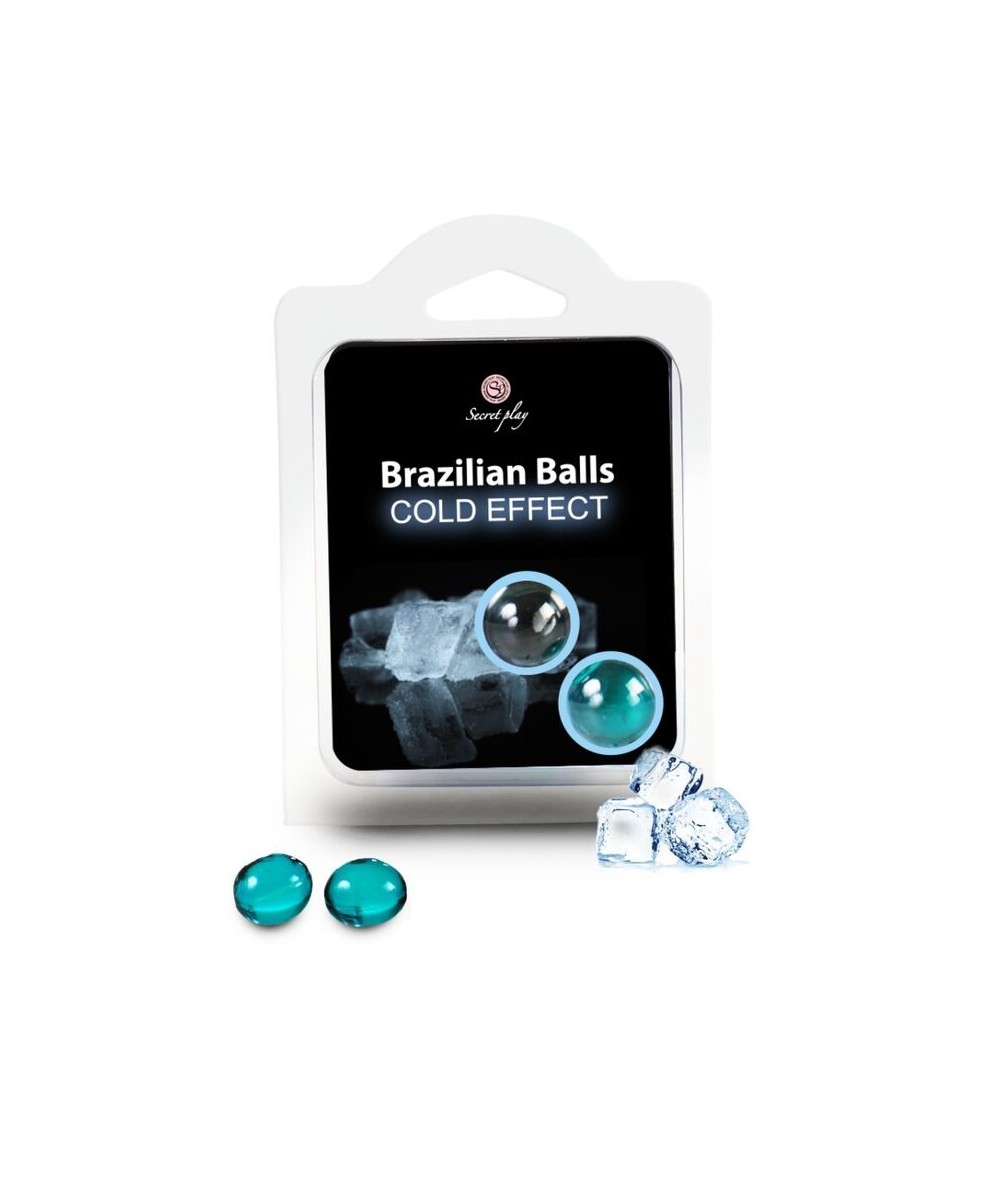 SECRETPLAY BRAZILIAN BALLS EFECTO FRIO 2 UNIDADES