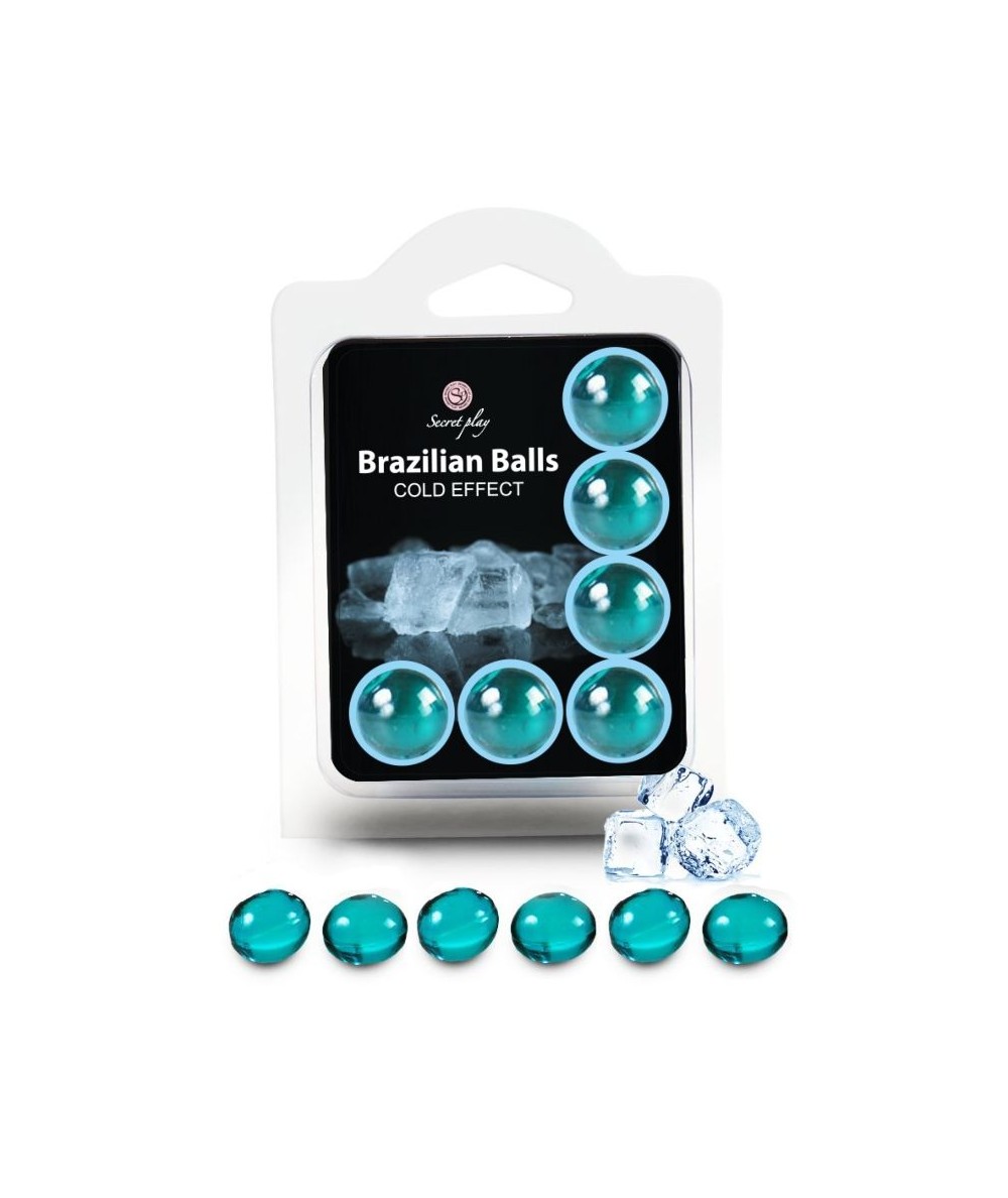 SECRETPLAY SET 6 BRAZILIAN BALLS EFECTO FRIO