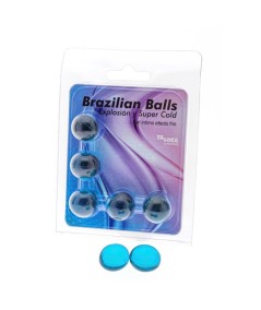 TALOKA - BRAZILIAN BALLS GEL EXCITANTE EFECTO FRÍO 5 BOLAS