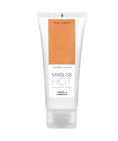 MIXGLISS LUBRICANTE EFECTO CALOR SABOR A CANELA 70ML