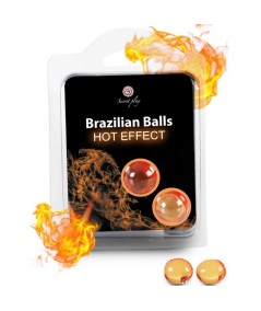 SECRETPLAY BRAZILIAN BALLS EFECTO CALOR 2 UNIDADES