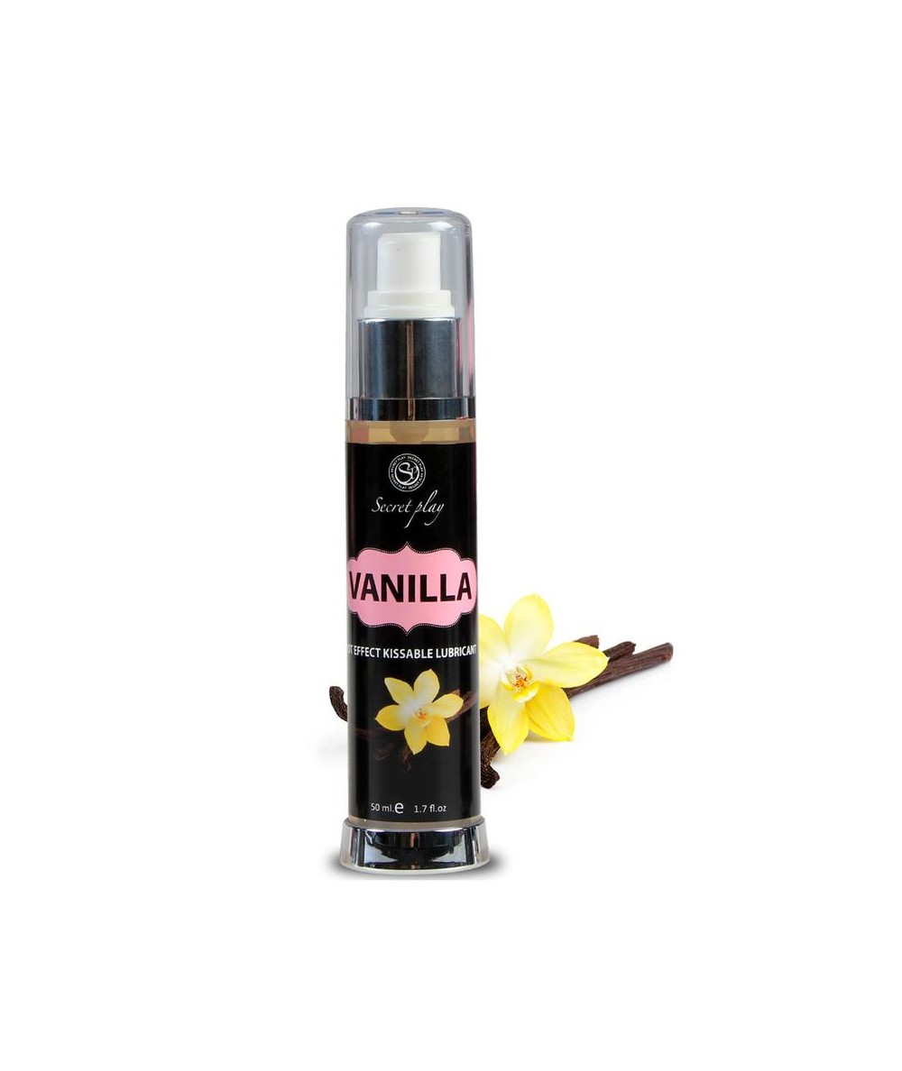 SECRETPLAY LUBRICANTE 2-1 EFECTO CALOR VAINILLA 50ML