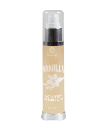 SECRETPLAY LUBRICANTE 2-1 EFECTO CALOR VAINILLA 50ML