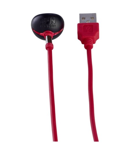 FUN FACTORY - CARGADOR MAGNÉTICO USB ROJO