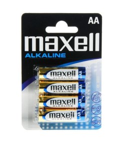 MAXELL PILA ALCALINA AA LR6 BLISTER*4 EU