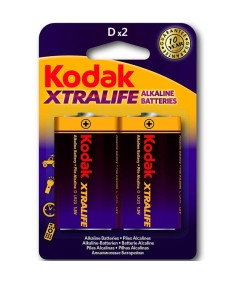 KODAK XTRALIFE PILAS ALCALINAS D LR20 1.5V