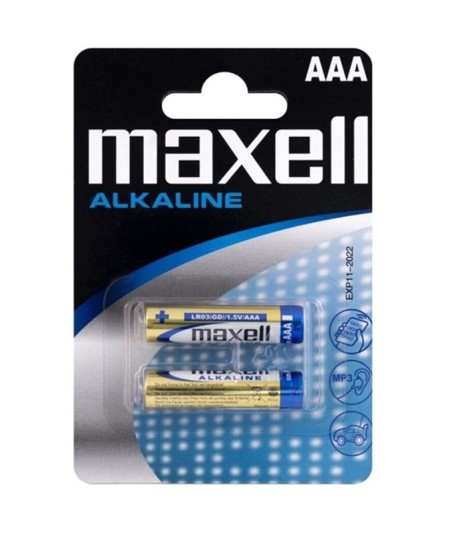 MAXELL - PILA ALCALINA AAA LR03 BLISTER*2