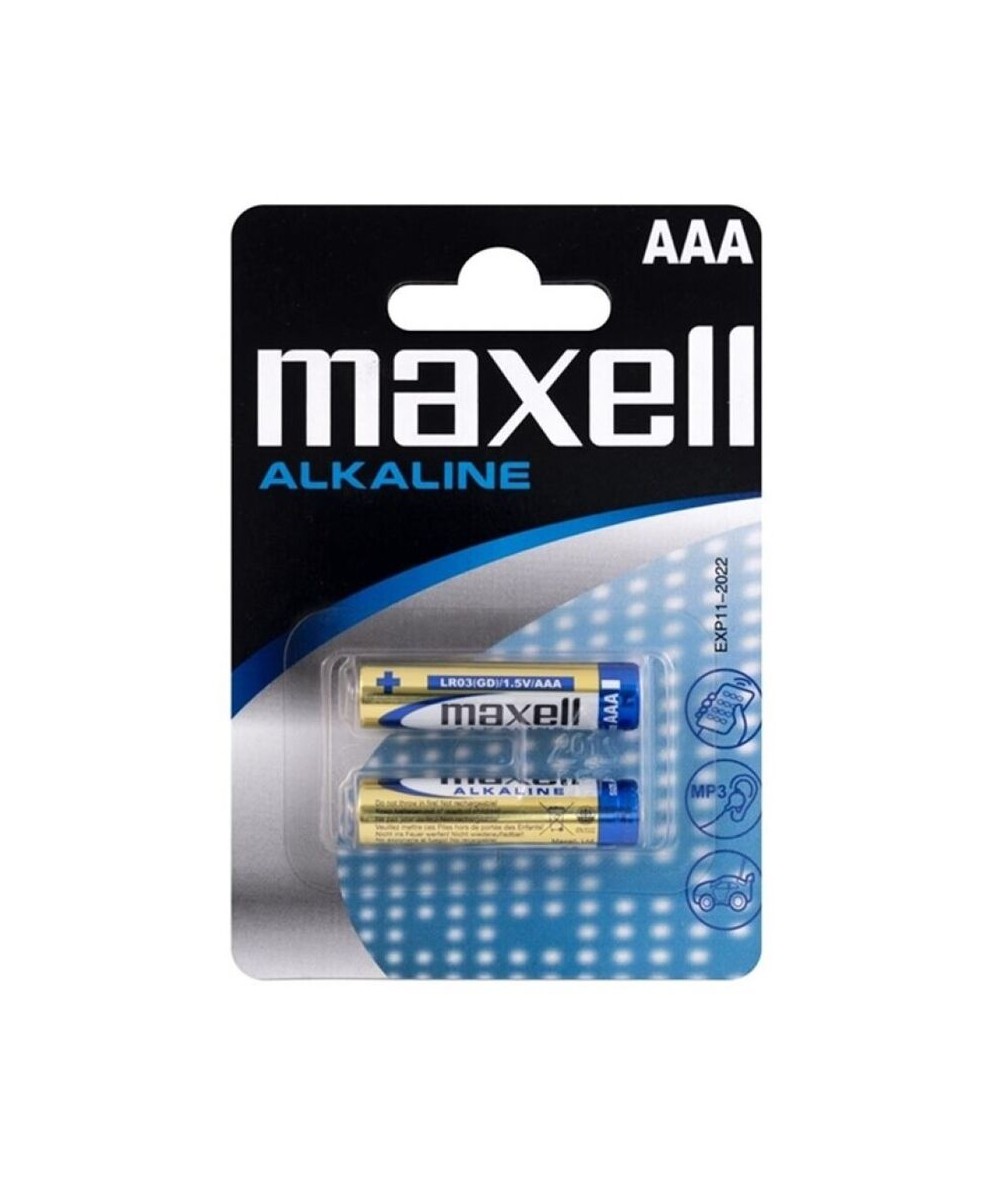 MAXELL - PILA ALCALINA AAA LR03 BLISTER*2