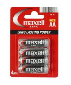 MAXELL PILA SALINA MANGANESO AA R6 BLISTER*4