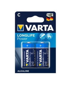 VARTA LONGLIFE POWER PILA ALCALINA C LR14 BLISTER*2