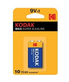 KODAK MAX PILA ALCALINA 9V LR61 BLISTER