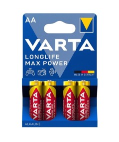 VARTA MAX POWER PILA ALCALINA AA LR6 BLISTER*4