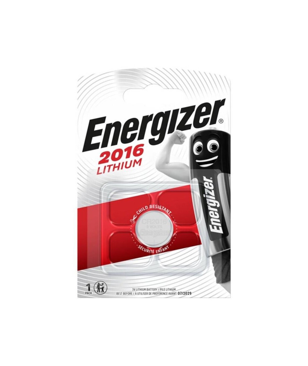 ENERGIZER PILA BOTON LITIO CR2016 3V BLISTER*1