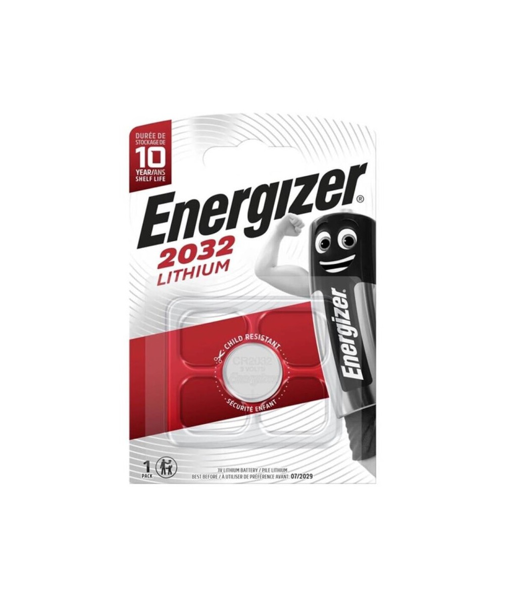 ENERGIZER PILA BOTON LITIO CR2032 3V BLISTER*1