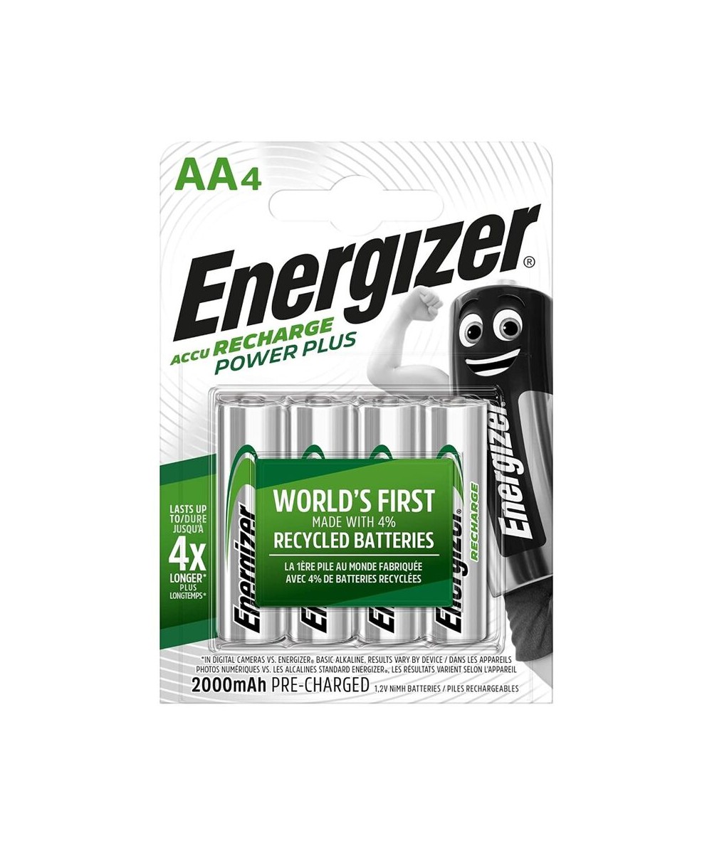 ENERGIZER PILAS RECARGABLES AA4 BLISTER 4