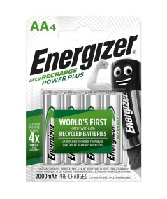 ENERGIZER PILAS RECARGABLES AA4 BLISTER 4