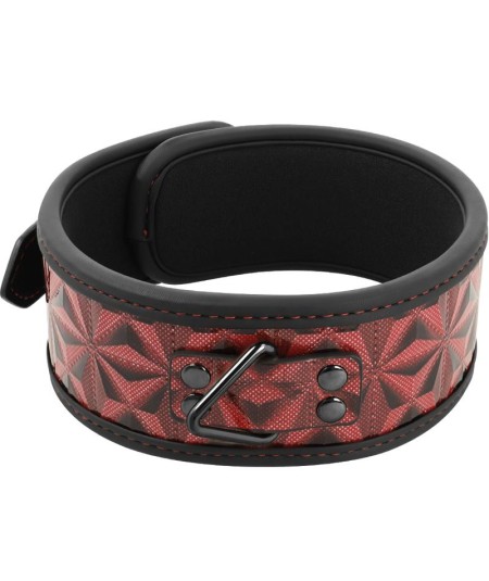 BEGME RED EDITION COLLAR CUERO VEGANO CON FORRO DE NOPRENO