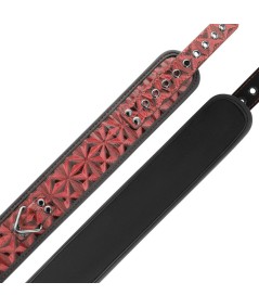 BEGME RED EDITION COLLAR CUERO VEGANO CON FORRO DE NOPRENO