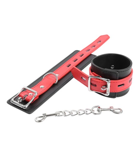 OHMAMA FETISH LOCK BUCKLE WRIST RESTRAINTS