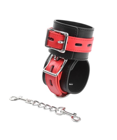 OHMAMA FETISH LOCK BUCKLE WRIST RESTRAINTS