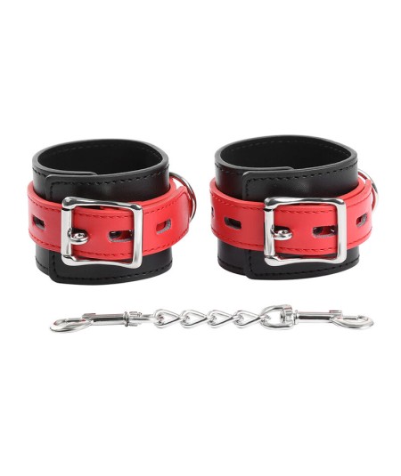 OHMAMA FETISH LOCK BUCKLE WRIST RESTRAINTS