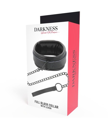 DARKNESS COLLAR CON CADENA  NEGRO