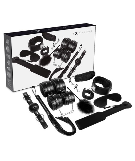 EXPERIENCE BDSM FETISH KIT SERIE BLACK