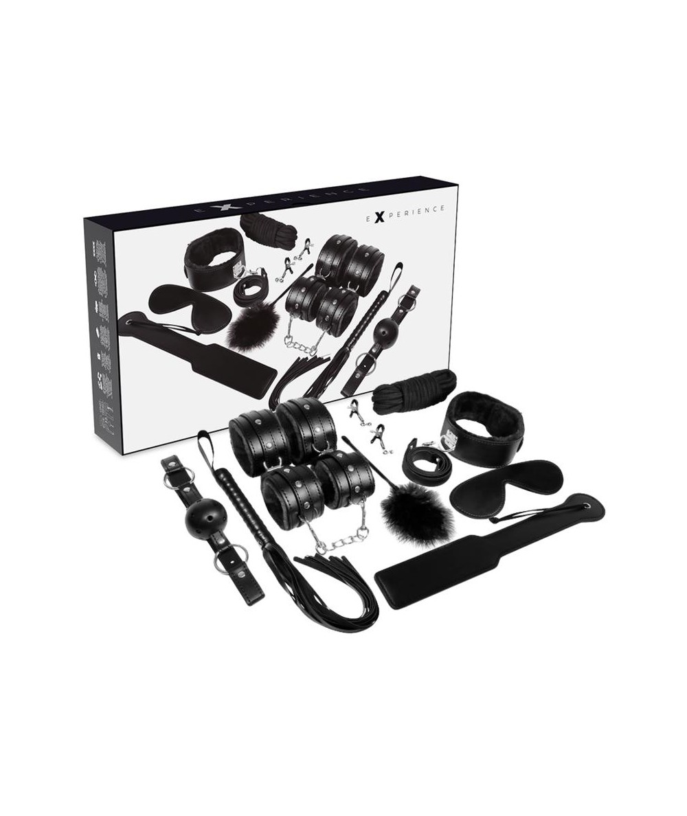 EXPERIENCE BDSM FETISH KIT SERIE BLACK