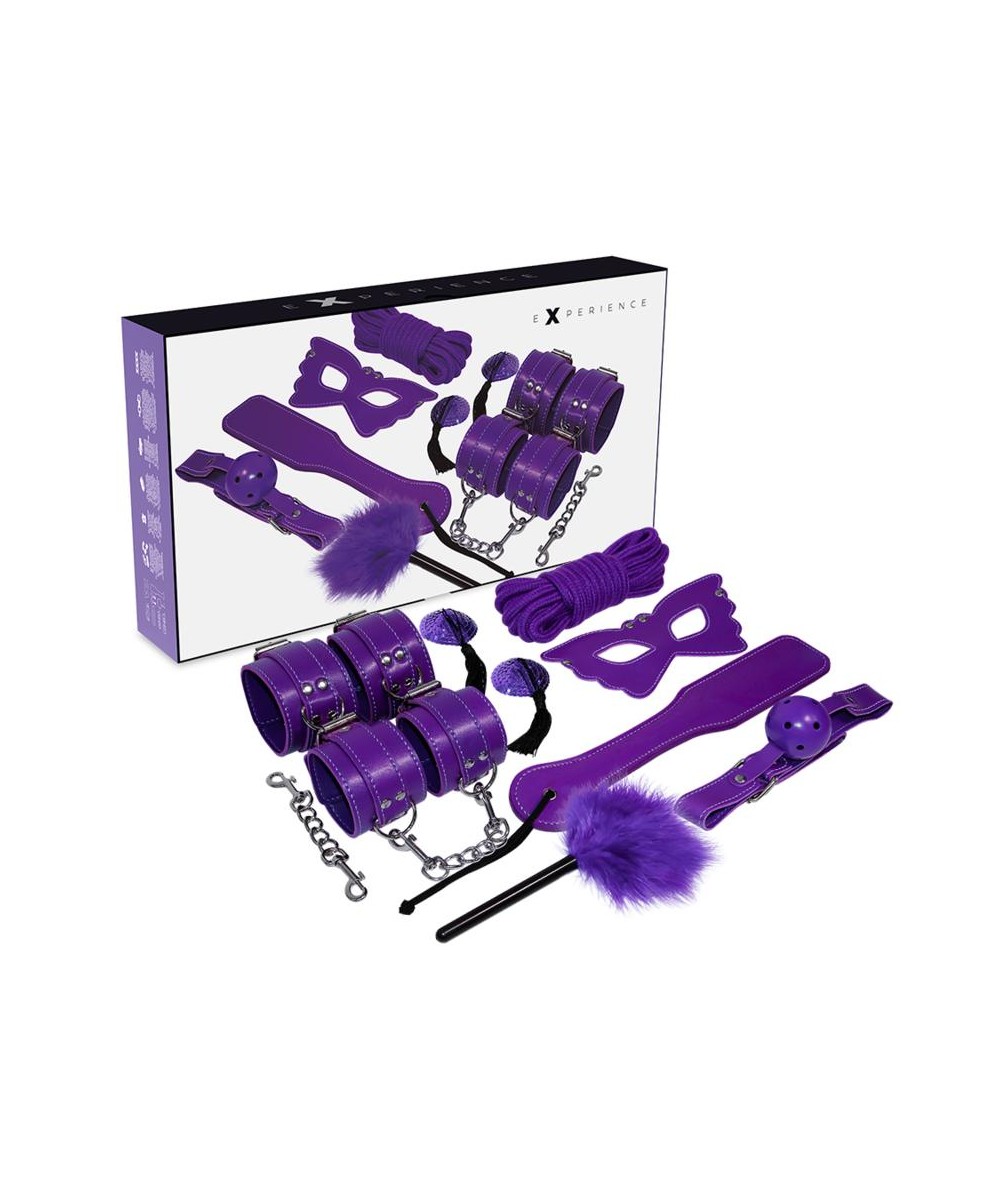 EXPERIENCE BDSM FETISH KIT SERIE PURPLE