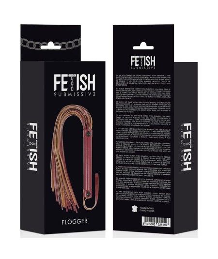 FETISH SUBMISSIVE DARK ROOM  LÁTIGO CUERO VEGANO