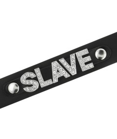 COQUETTE CHIC DESIRE CHOKER CUERO VEGANO - SLAVE