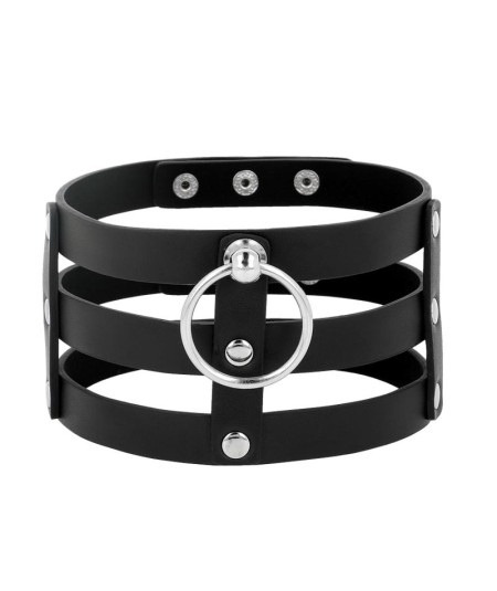 COQUETTE CHIC DESIRE CHOKER CUERO VEGANO ESTILO FETISH