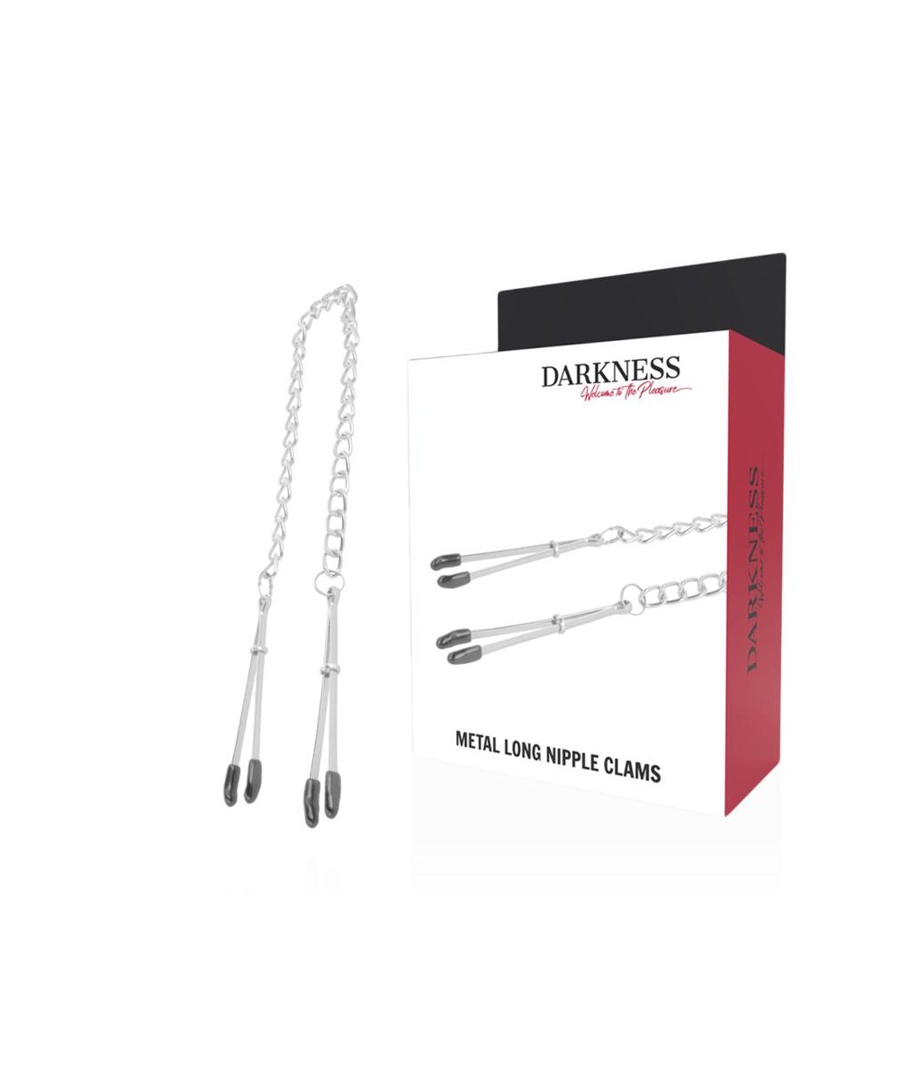 DARKNESS PINZAS AJUSTABLES PARA PEZONES METAL