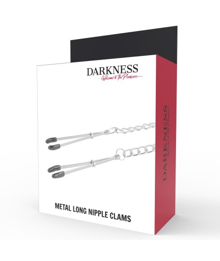 DARKNESS PINZAS AJUSTABLES PARA PEZONES METAL