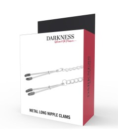 DARKNESS PINZAS AJUSTABLES PARA PEZONES METAL