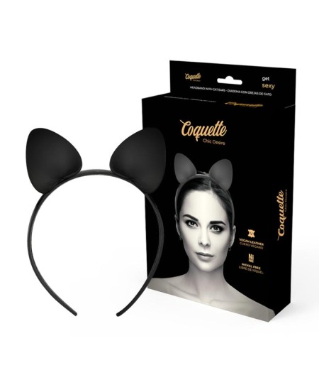 COQUETTE CHIC DESIRE DIADEMA CON OREJAS DE GATO