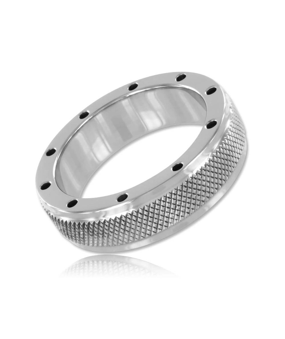 METALHARD ANILLO METAL PARA PENE Y TESTICULOS 40MM